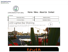 Tablet Screenshot of longbeachfishgrill.com